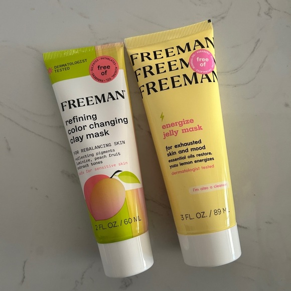 Freeman Face Mask 2 Piece Set - Refining & Energizing Skincare- NWT - Picture 1 of 4